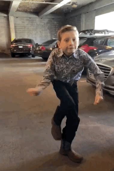 mason ramsey gif|Mason Ramsey showing his moves to the fans .